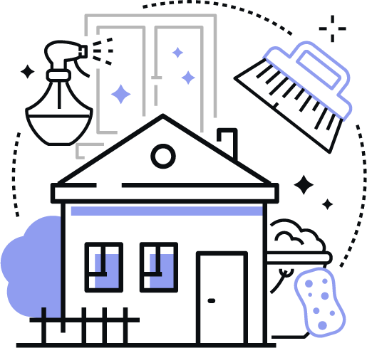 House Cleaning Icon - Rivers House Cleaning - Commercial & Residential House Cleaning Icon
